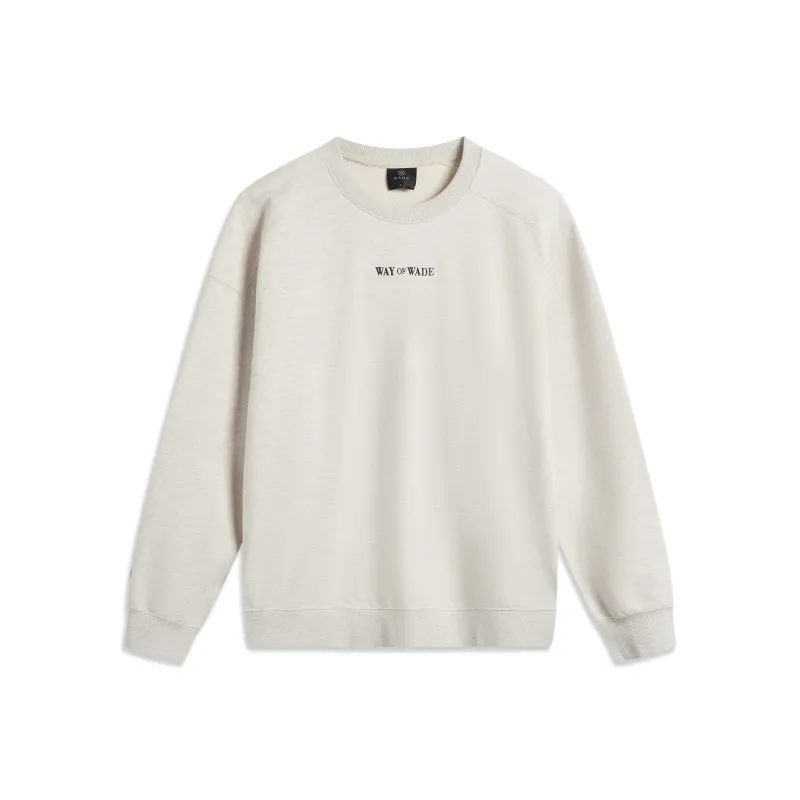 LiNing Basketball Collection Sweatshirt Men's HB1902 Heather Gray Tile Gray-0