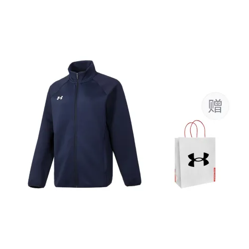 Under Armour Jackets Coats Unisex Blue Includes Shopping Bag