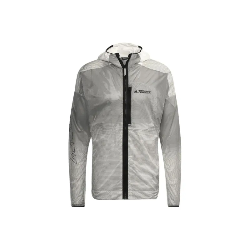 Adidas Windbreaker Jackets Men White-0