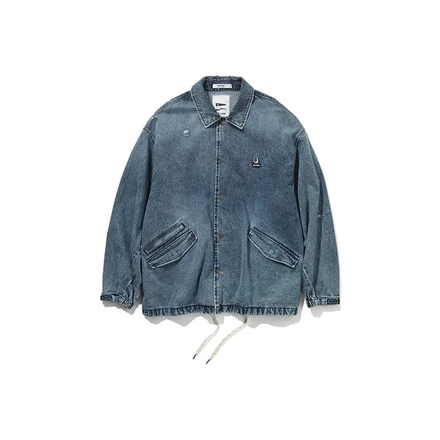 Nautica White Sail Denim Jacket Unisex-9