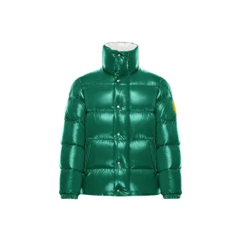 Moncler Down Jackets Men Green