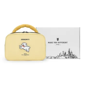 MYD Polyamide Storage Bag, Handbag, Makeup Bag, Toiletry Bag Trumpets Women's Napoli Yellow