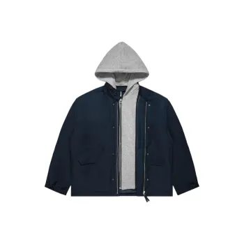 CLOT Life Is A Game Series Jackets Unisex Navy