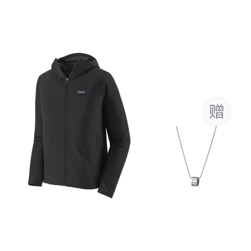 Patagonia Jackets & Coats Men's Black, Comes With Necklace-0
