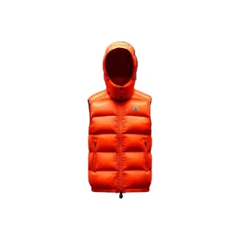 Moncler Vests Men Orange