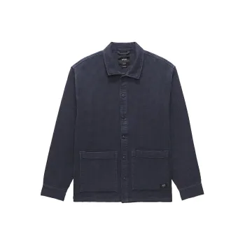 Vans Maywood Dobby Shacket Jacket Men's Dark Blue