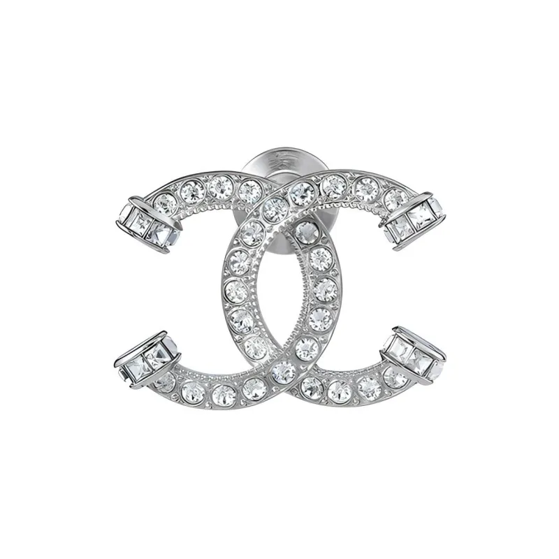 CHANEL Earrings Women's Silver-0