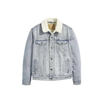 Levis Denim Jackets Men Blue