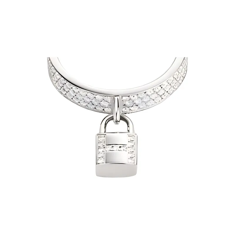 HERMES White Gold Diamond Rings Women's Silver-2