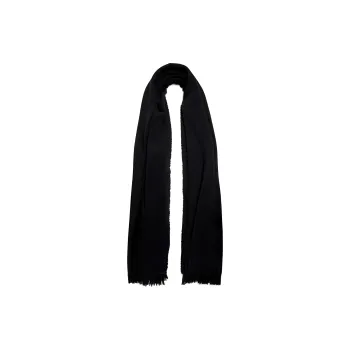 Balenciaga Wool Knit Scarves Women's Black