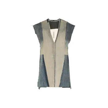 RICK OWENS Vests Men Blue
