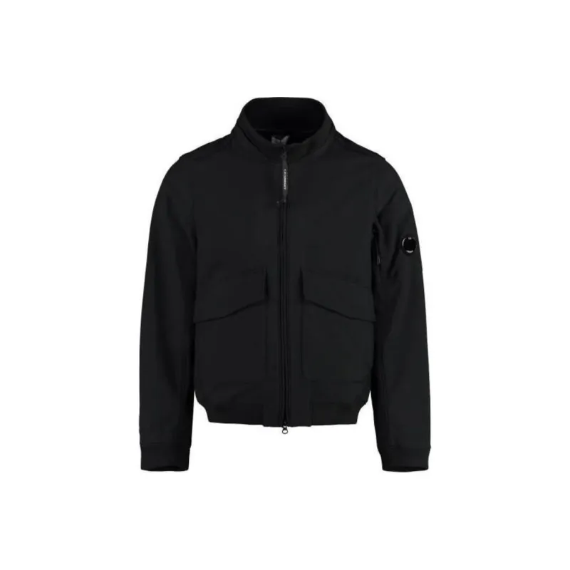 C.P.Company Lens detail Zip up Bomber Jacket-0