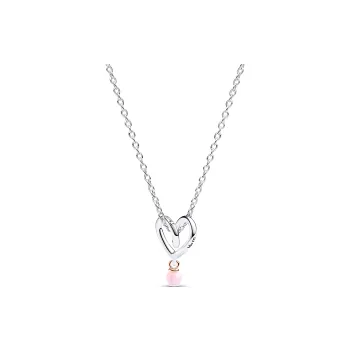 Pandora Alloy, Gold Plated 925 Sterling Silver Necklaces Women's Silver