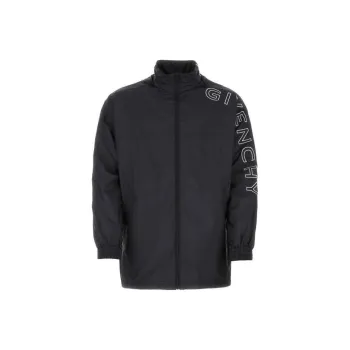 Givenchy Embroidered Logo Windbreaker