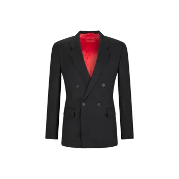 HUGO BOSS Business Suits Men Black