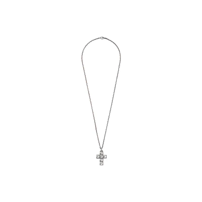 GUCCI 925 Sterling Silver Necklaces Men's-1
