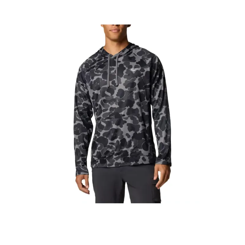 Columbia Sweatshirt Men's Black Camouflage-0