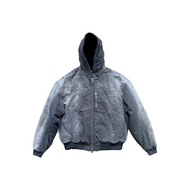 CEEC LA Puffer Jacket Unisex Dark Gray-0