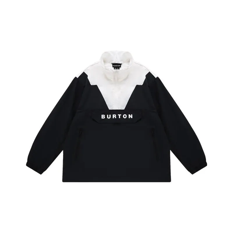 BURTON CHAMPION Jacket Unisex Black White-0