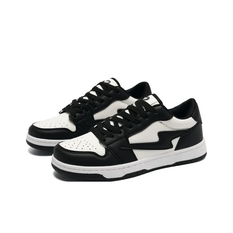 Circle Small Coverage Abrasion Resistant Lightweight Low Top Skateboard Shoes Unisex-2