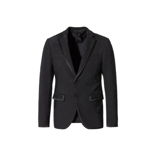 ANDREW MACKENZIE FW23 Business Suits Coats Men's Black