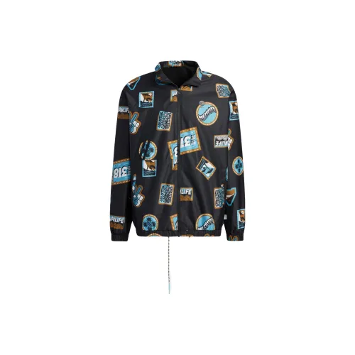 Adidas Neo Jackets Unisex Black Vintage Blue