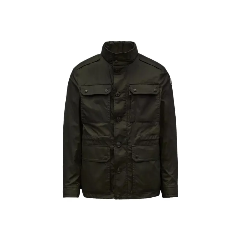 Moncler Jackets Men Dark Green-0