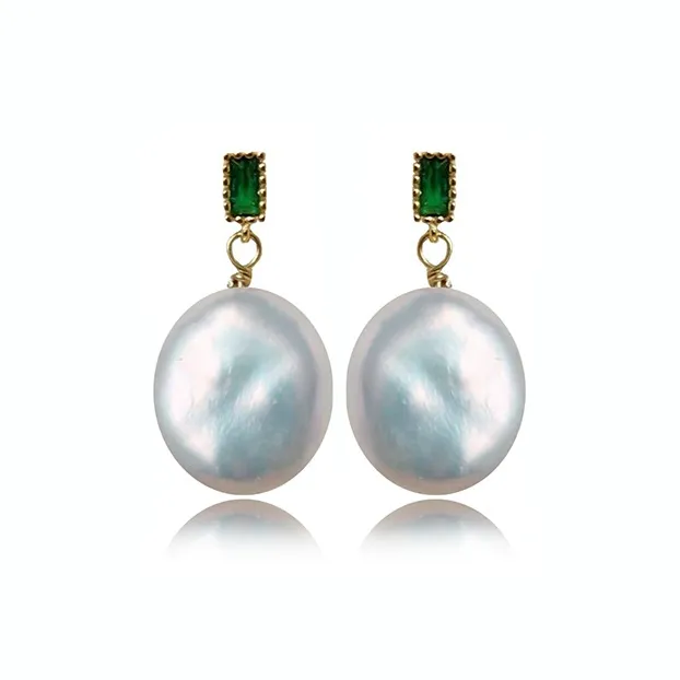 Taste The Color Pearl Earrings Women's-0