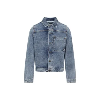 Jacquemus Logo Patch Denim Jacket