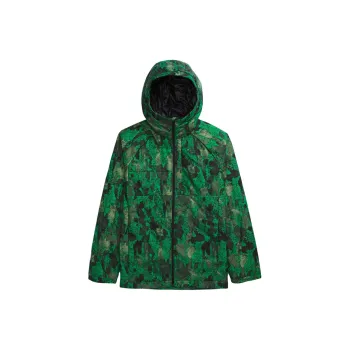 THE NORTH FACE Men's Circaloft Hoodie Jackets Coats Men's Jadeite Green Camouflage