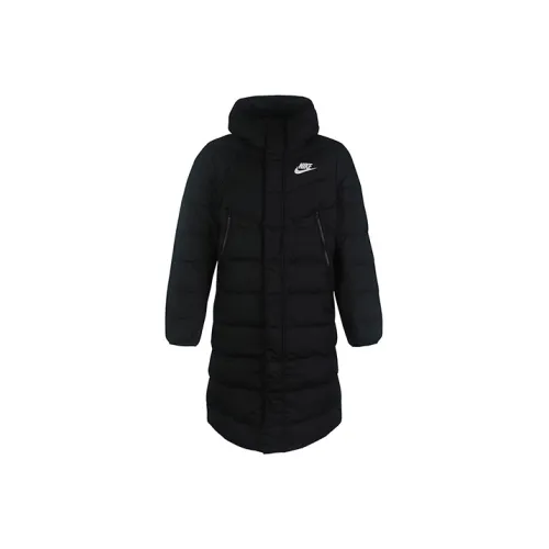 Nike Down stampa jackets Men Black