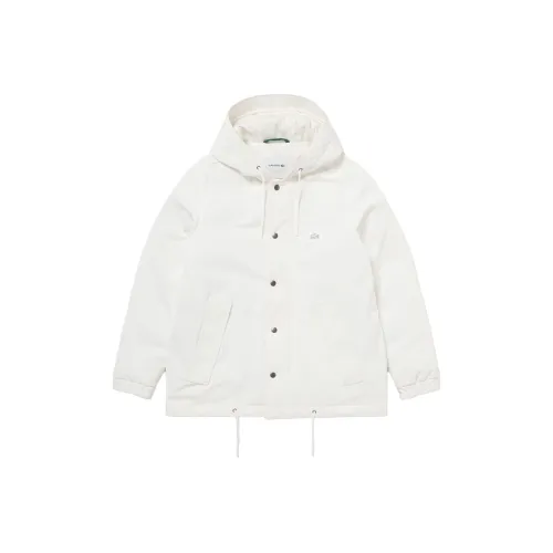 LACOSTE Down Jacket Men's White