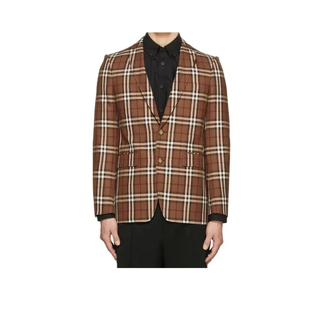 Burberry Business Suits Men Brown-0