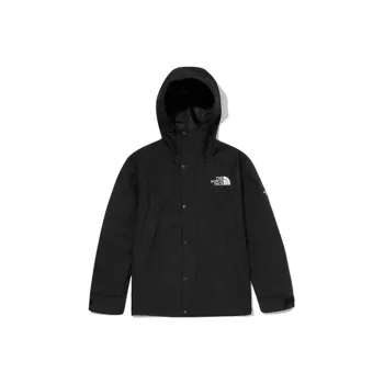 THE NORTH FACE Outdoor Hiking Water-Resistant Windproof Breathable Warm Windbreaker Jacket Unisex Black