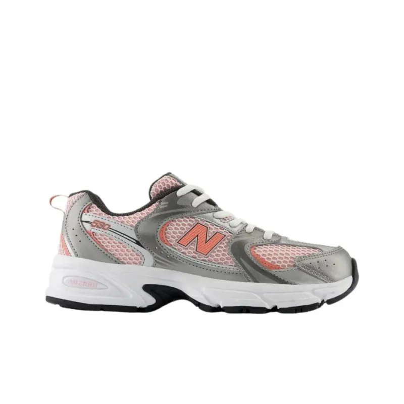 New Balance NB 530 Anti Slip Wear Resistant Low Top Casual Shoes Women's Pink Green-1