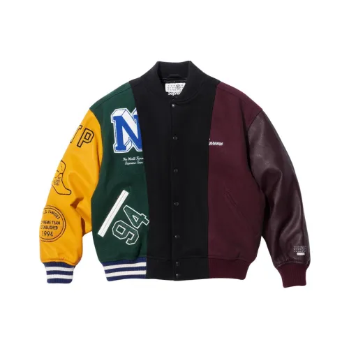 Supreme MM6 Maison Margiela Split Varsity Jacket