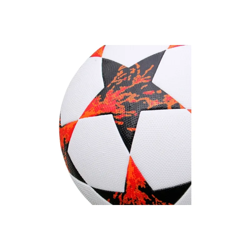 THREEHUAN Size 5 Ball Soccer Super Fiber Seamless Thermal bonding Unisex UEFA Flame-3