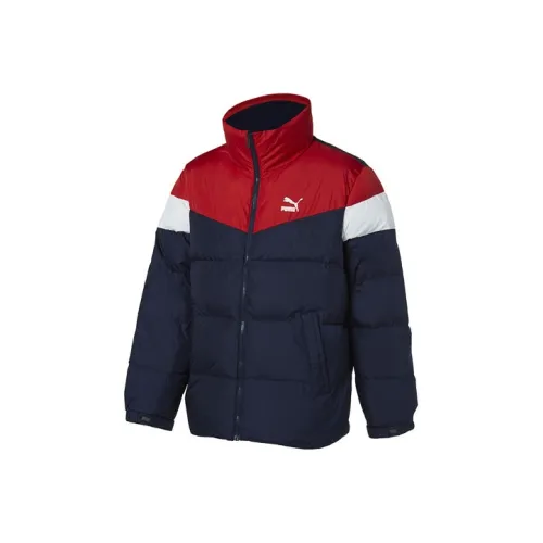 PUMA Down Jackets Men Dark Blue