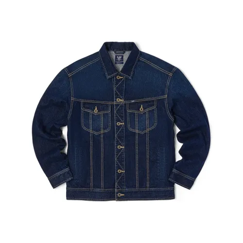 Lee FW22 Denim Jacket Men's Medium Dark Blue
