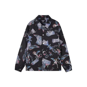 Boy London Puffer Jacket Winter Unisex Black