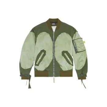 DIESEL Jackets Men Olive Green