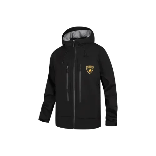 Automobili Lamborghini Jackets Coats Unisex Black