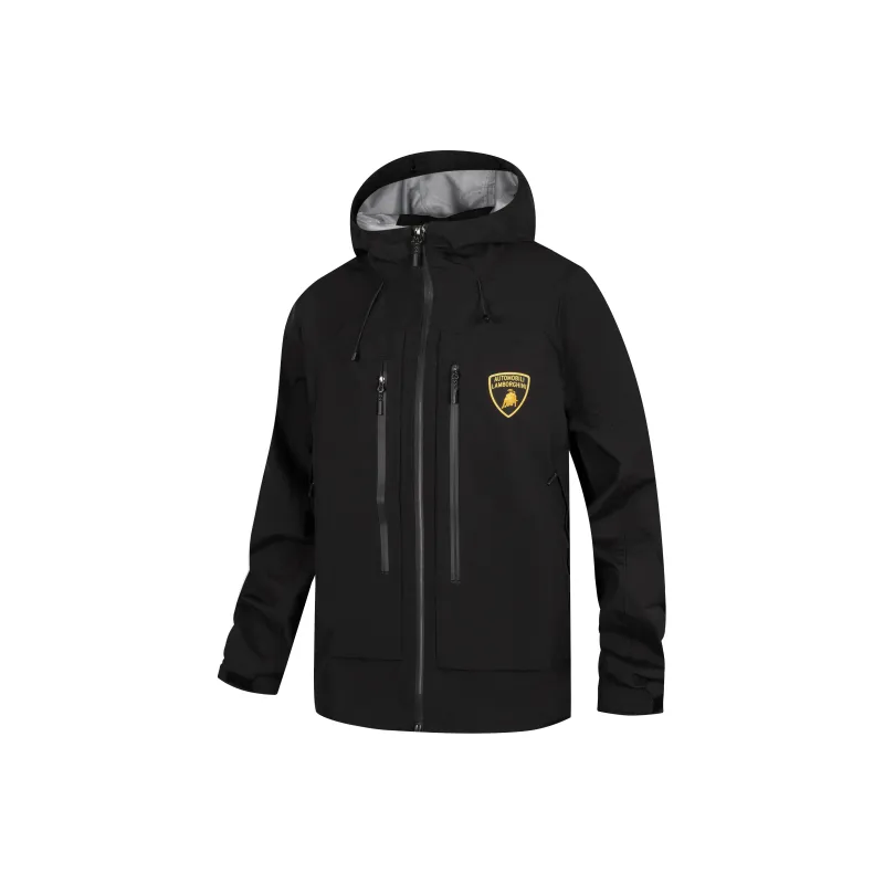 Automobili Lamborghini Jackets Coats Unisex Black-0
