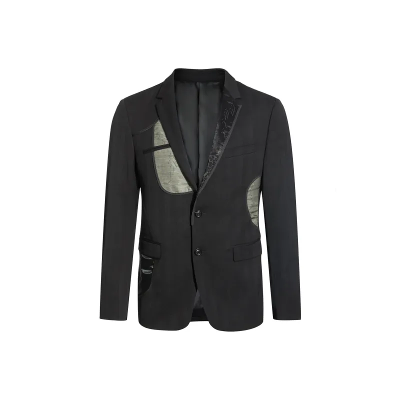 ANDREW MACKENZIE Business Suits Men Black-0