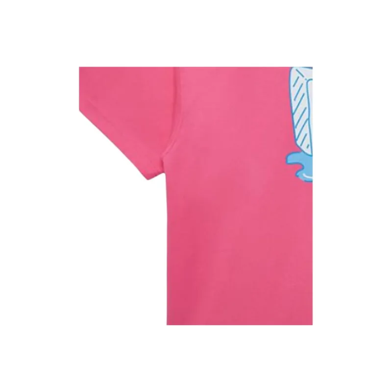 New Era T Shirt Unisex Rose Red-2