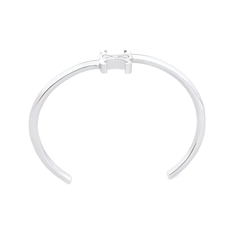 CELINE Brass Bangles Women's Silver-0