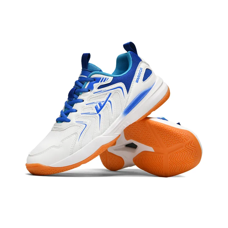 Warrior Cushioning Abrasion Resistant Breathable Low Top Badminton Shoes Unisex-3