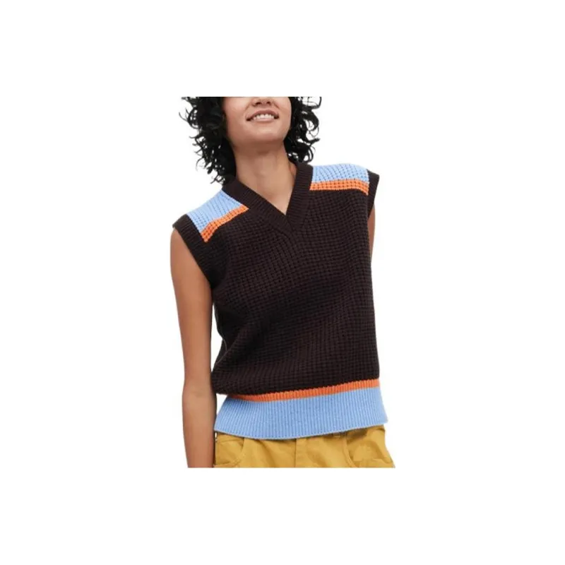 UNIQLO Vests Unisex Light Umber-0
