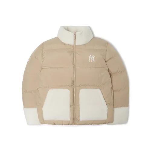 MLB Down Jackets Unisex Light Brown