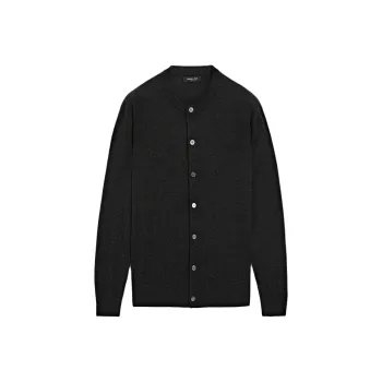 Massimo Dutti Knitwear Men's Dark Gray